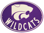 K-State Embossed Oval Sign