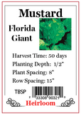 PBN Mustard 'Florida Giant'