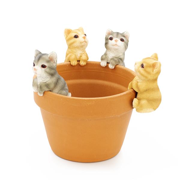 plant pot hanging animals Land & Sea_Medium_3 inch Pot Hanger – Prairie Blossom Nursery