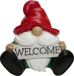 Welcome Gnome Garden Statue