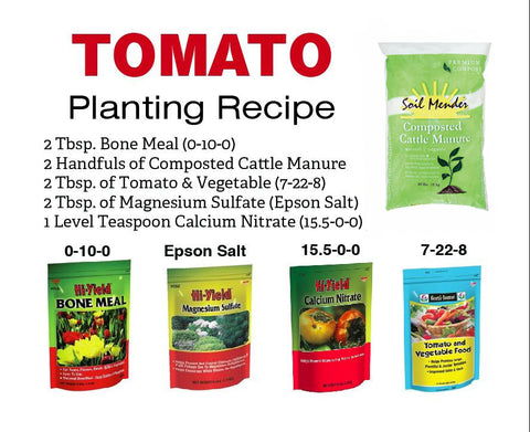 Tomato Planter's Recipe