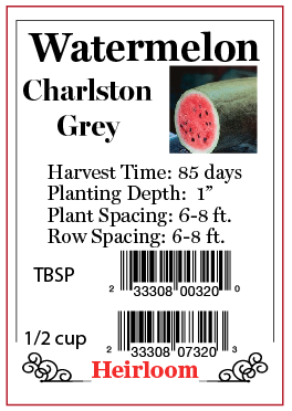 PBN Watermelon 'Charleston Gray'
