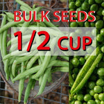 Bulk Seed 1/2 cup Beans & Peas