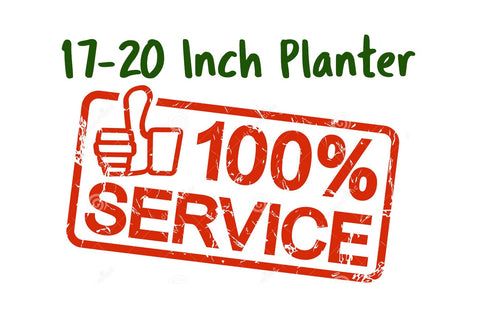 Services Potting 17-20 inch planter