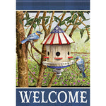 Carson_ DuraSoft™ Garden Flag "Bluebirds"