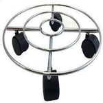 Wagner Round Chrome Wire Caddy