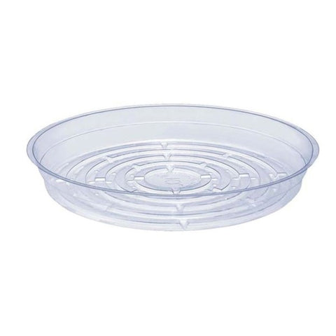 CWagner Circle Clear Plant Saucers
