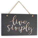 B&B Wall Hanging Live Simply