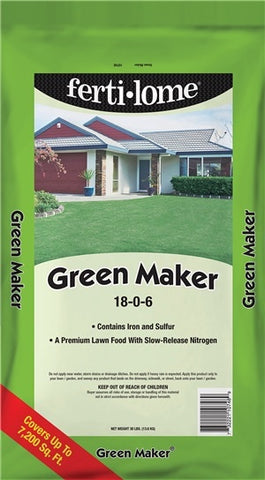 Fertilome Green Maker 18-0-6 (30 lbs)
