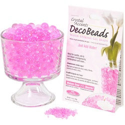 JRM Deco Beads oz packet Pink