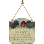 Carson_ 'Farmer's Prayer' Metal Sign