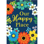 Carson_ DuraSoft™ Garden Flag "Happy Floral"
