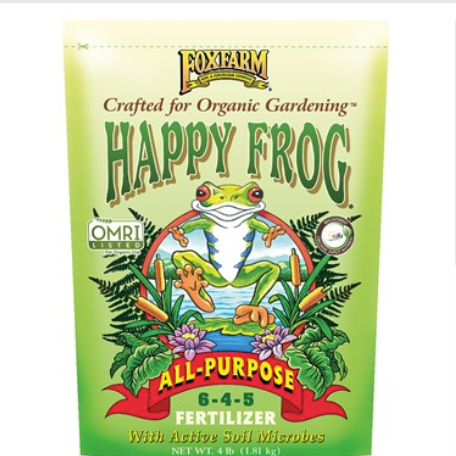FoxFarm 'Happy Frog"  All Purpose Dry Fertilizer