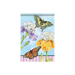 Carson_ DuraSoft™ Garden Flag "Iris Butterflies"