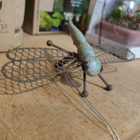 10in Metal Dragonfly