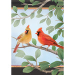 Carson_ DuraSoft™ Garden Flag "Serene Cardinals"