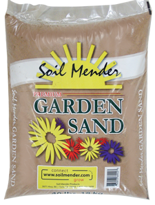 sand for potting mix Soil Mender 'Garden Sand' 40 lb – Prairie Blossom Nursery