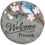 Carson_ 'Welcome Friends' Garden Stone
